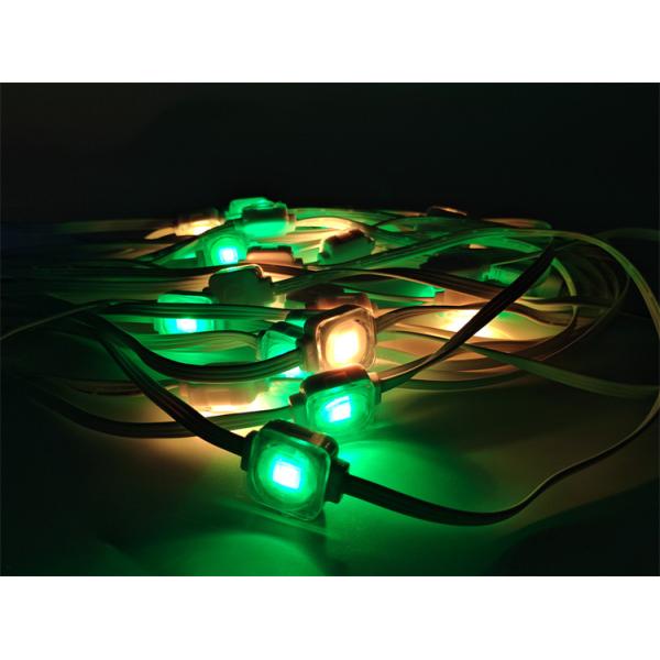 Permanent Outdoor Christmas Lighting RGBW Wifi Led Eaves Light with PC Shell Glue Design