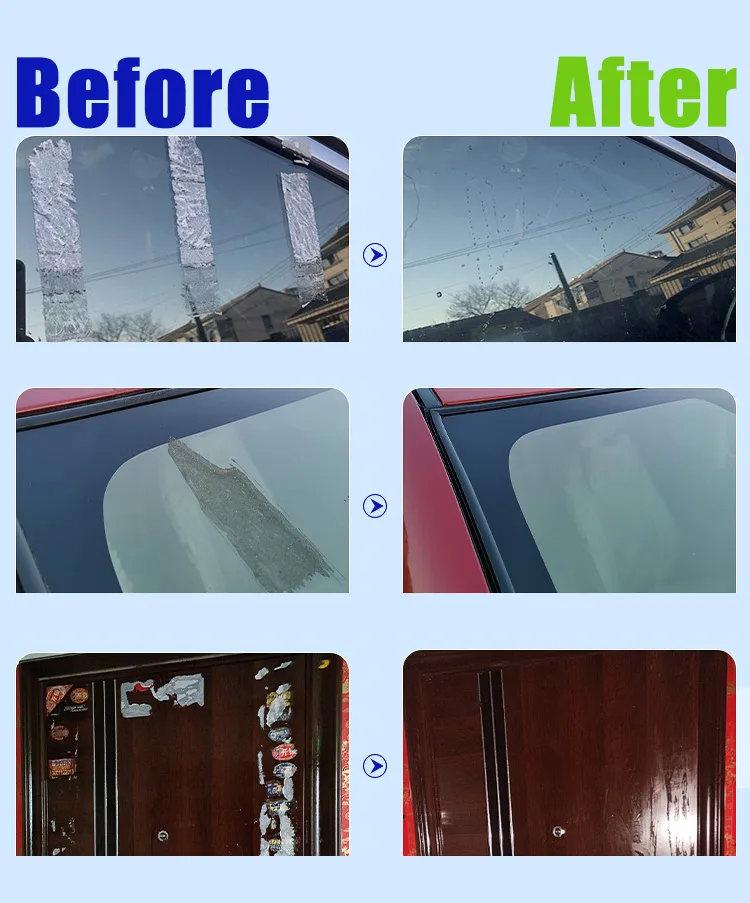 Aeropak High Quality 500ml Bottle Car Label Adhesive Glue Sticker Remover Agent Car Window Sticker Remover Cleaner Spray