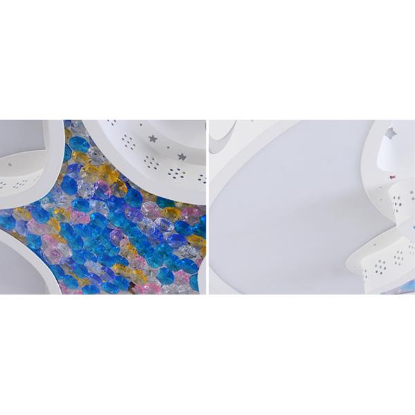 Led Chandelier For Kids Baby Boy Room Lighting Eye Protection moon ceiling light（WH-MA-177)