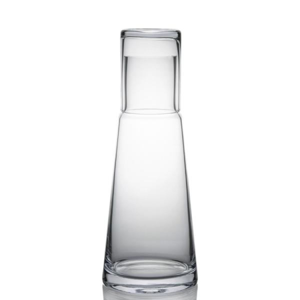 LFGB Certified Well-Design Morden Fashion Clear Handblown Glass Pitcher Set