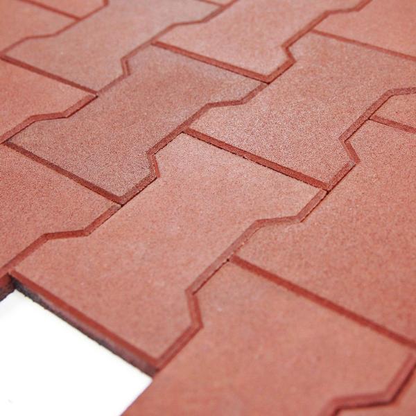 SBR Rubber Paving Stones Colorful Rubber Stall Mats Anti Slip