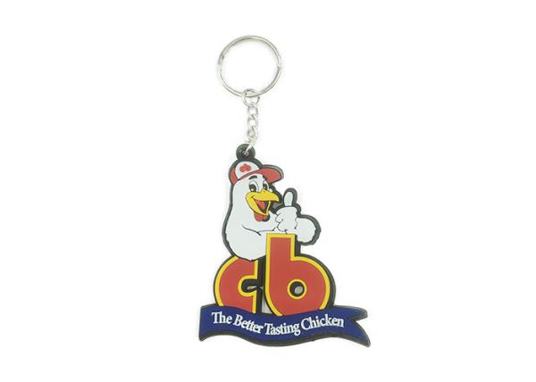 Cute Anime Soft Custom Pvc Keychain , Pvc Key Chain For Girl Women Gift