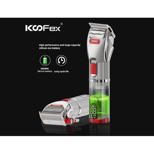 дисплей Clippers серебряный LCD бесшнуровых волос бород 15W электрических для гостиницы