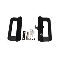 Aluminum 168mm sliding Door Window Double Sided Handles With key Lock