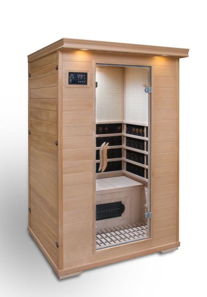 High Quality Computer Control Panel Detox Sweating Sauna Room Solid Wood Infrared Sauna Room Bath Box Household