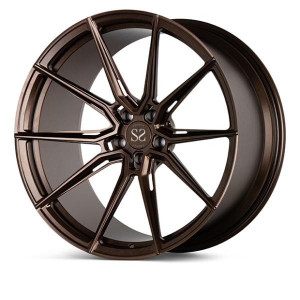 Monoblock 1 Piece Vossen Design Forged Rims 24inch Gloss Black For Luxury Car Wheels