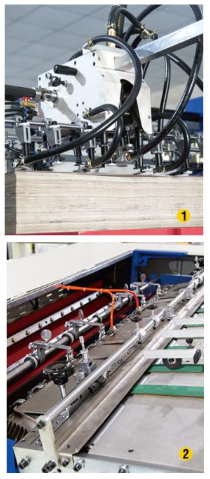 Машина 6200PCS/H большого формата местная застекляя УЛЬТРАФИОЛЕТОВАЯ лакируя