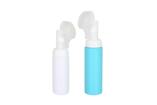 Pinceau en silicone 50 ml 70 ml PET Pompes à mousse en plastique Dispenser Bouteille Nettoyage du visage