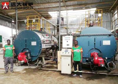10 Ton 5 Bar Pressure Oil Steam Boiler , Vegetable Oil Refiniery Oil Fired Boilers