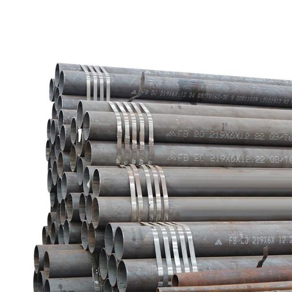 6m Length Tolerance ±1% OEM Custom Q195 Q215 Q235 SS400 S235 Seamless Carbon Seamless Steel Pipe Suppliers