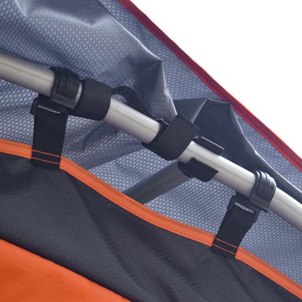 210*120cm Roof Top Two Bedrooms Aluminium Hard Shell Car Awning Tent