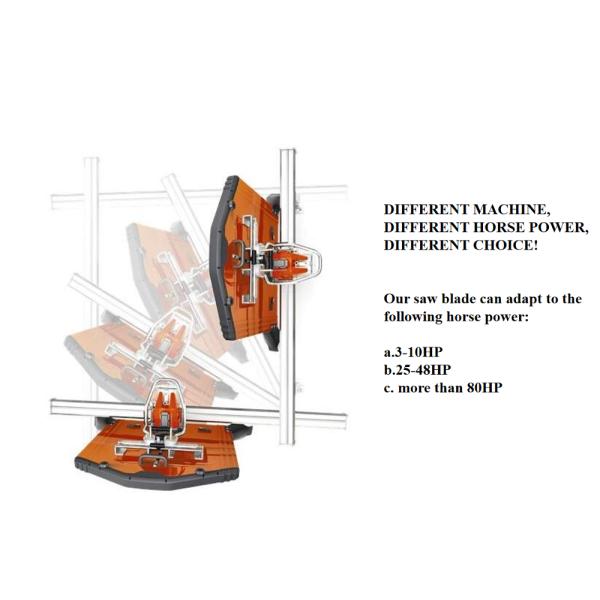 Fast Cutting 48 Inch Saw Blade , Circular Saw Diamond Blade 30.25-32.32kg