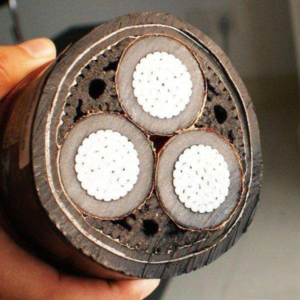 Standard Custom Size 16-185mm Power Cables with XLPE Insulation and Copper Conductor