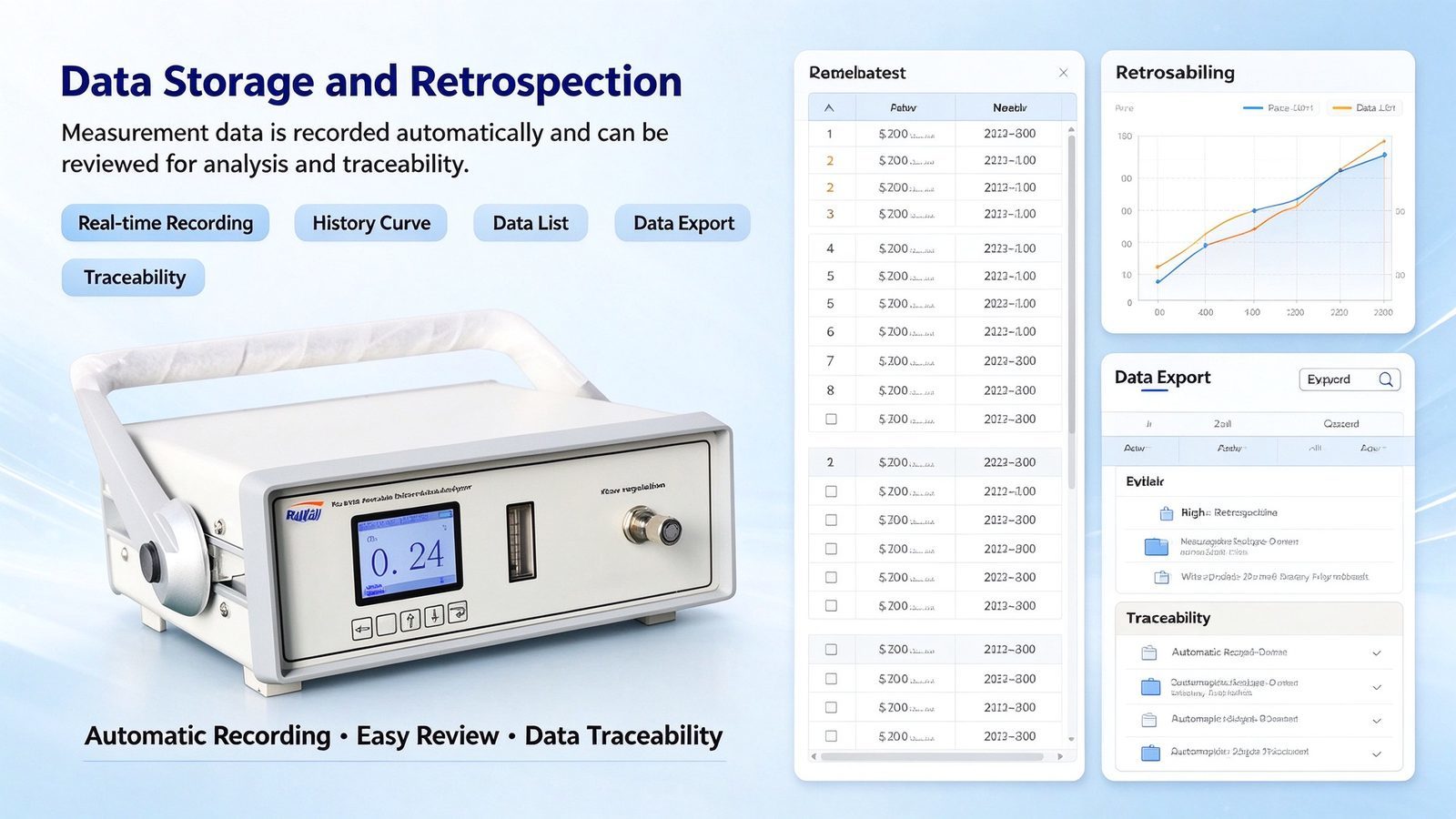 Portable NDIR Multi Gas Detector CH4 CO CO2 SF6 SO2 CnHm NH3