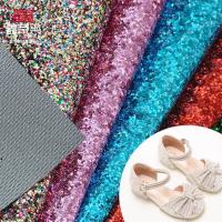 Peau synthétique en PVC pour chaussures, bijoux, artisanat, sac à bagages, boîtes d'emballage, faux cuir