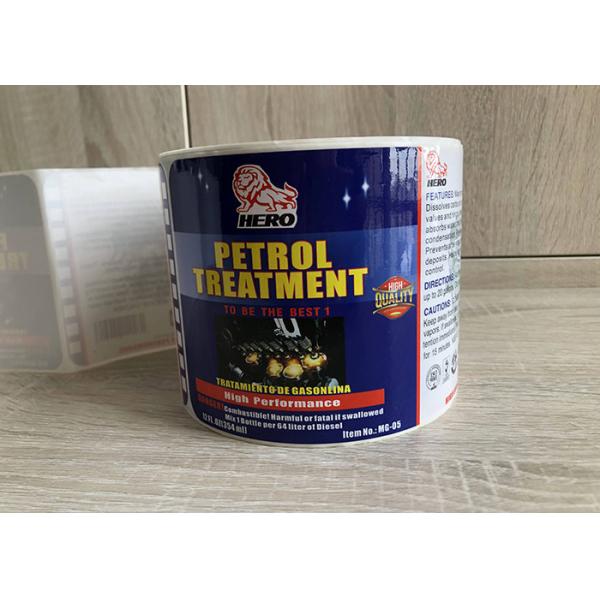 Glossy self-adhesive paper packaging sticker label manufacturer