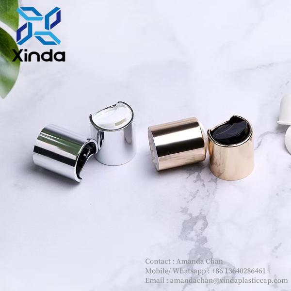Capsules de bouteilles en aluminium pour produits cosmétiques