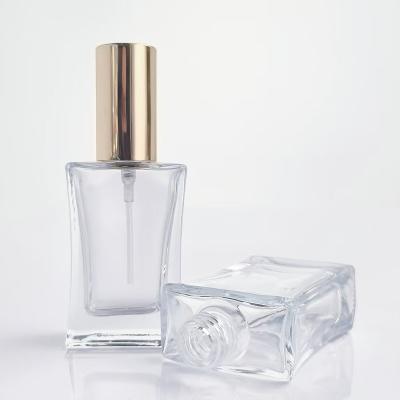 Wholesale 20ML 30ML &50ML Square Glass Perfume Bottle Empty Packaging