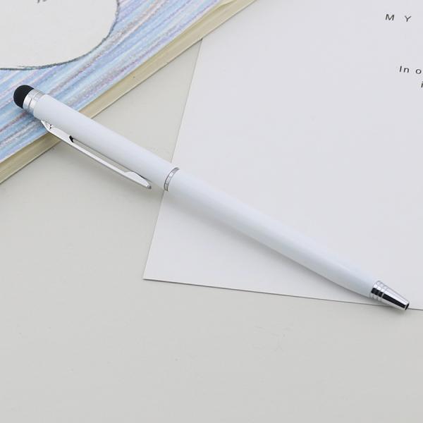 Colorful Metal Ballpoint Pen Touch Screen Twist Stylus Ball Pen For Office Business