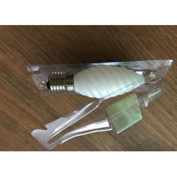 C35 Shape E12 Led Filament Bulb Ac 120v 4w 2700k With Clear Glass Cover