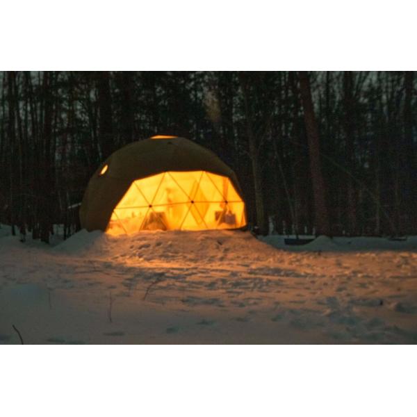 5m Glamping Dome Geodesic Clear Dome Structure for Sale