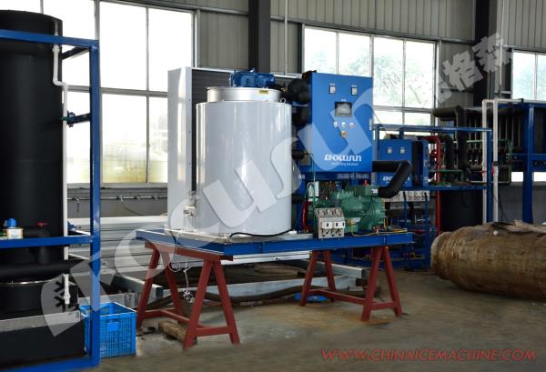 Condition 2024 Focusun 5 Tons Flake Ice Machine with Overseas Engineers Instructions