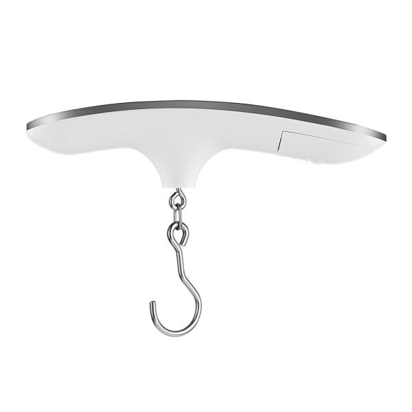 Balance numérique de bagage portable 50kg/10g pour aéroport avec rétroéclairage vert, couleur acier inoxydable 304
