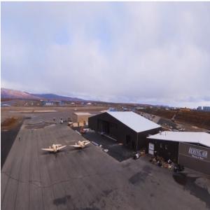 Steel Airplane Storage Hangar Metal Aircraft Construction Customized Helicopter
