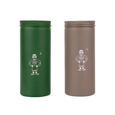 15ML aos cartuchos de alumínio do círculo do verde 250ML gravou Logo Empty Coffee Can