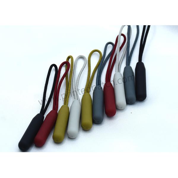 Пулер пулера 56*8mm молнии OEM TPU 4 Colorways пластиковый резиновый