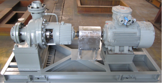 Energy Saving High Inlet Pressure Pump High Temperature Hot Water Circulation Pump In Refinery Systems