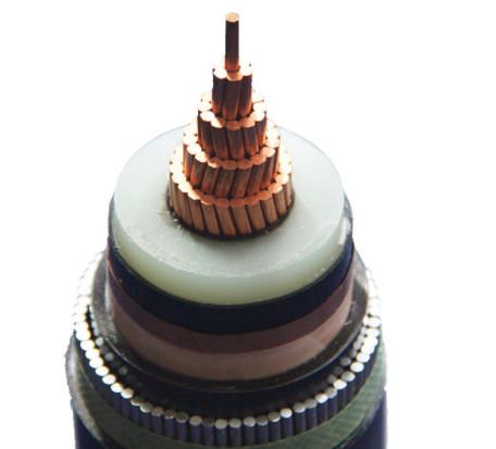 Black Sheath XLPE Electrical Cable Medium Voltage Steel Wire For Mining