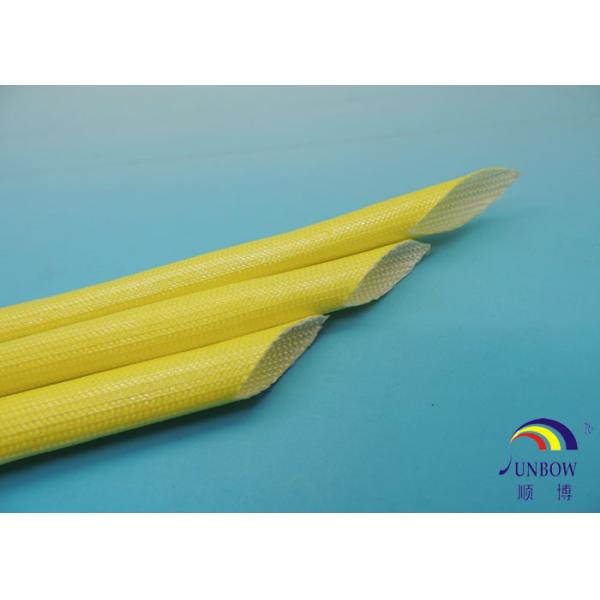 F Class 155℃ AC Motors Braided Fiberglass Sleeve 155℃ High Temperature With