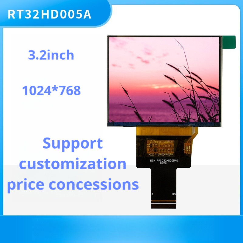 MIPI интерфейс IPS LCD TFT дисплей 12LEDS Заднее освещение 3,2 дюйма 1024x768