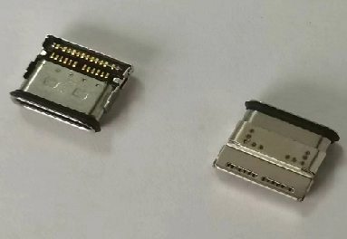 IP68 24Pin Waterproof USB Type C Female Socket 2 Row SMT Connector