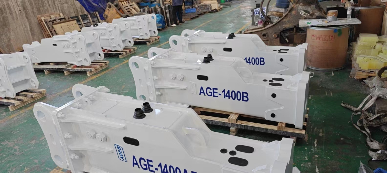 SB40 Hydraulic Breaking Hammer 68mm Hydraulic Breaker Attachments Customized For 4-7 Tons Excavator