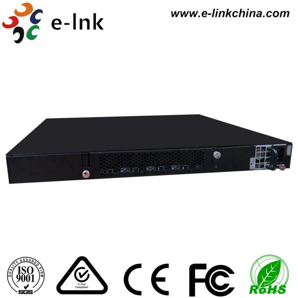 Os ethernet controlados comutam a fibra ótica 24 portos de 10Gbps SFP+ + 4 gigabits TP/portos combinados de SFP