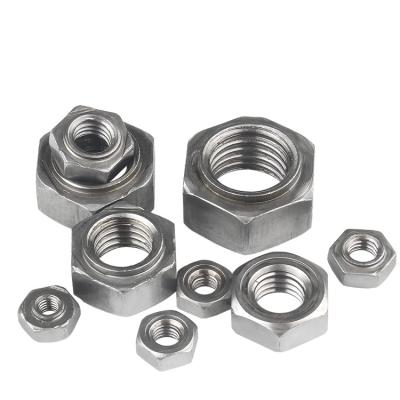 1/4 Inch Carbon Steel Hex Nut Grade 8.8 / Grade 4.8 Hexagon Weld Nut