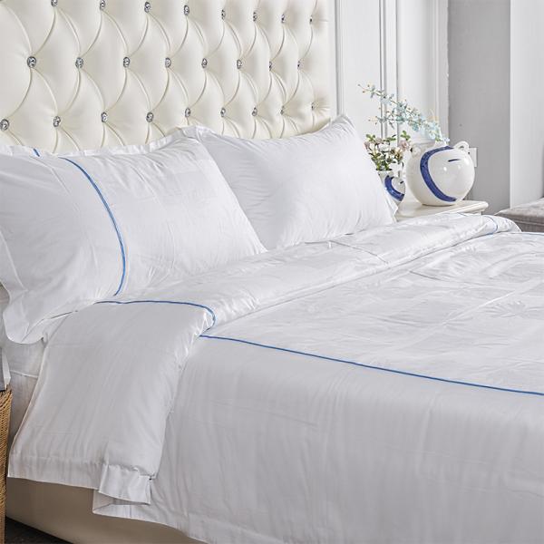 100% Combed Cotton Hotel Linen 1000TC Jacquard Bedding Set