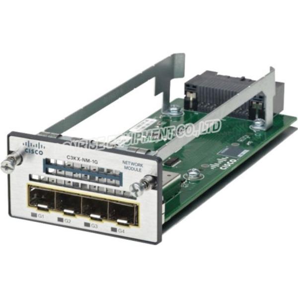 Módulo da rede do catalizador 3560X 3750X 4-Port Gigabit Ethernet de Cisco C3KX-NM-1G