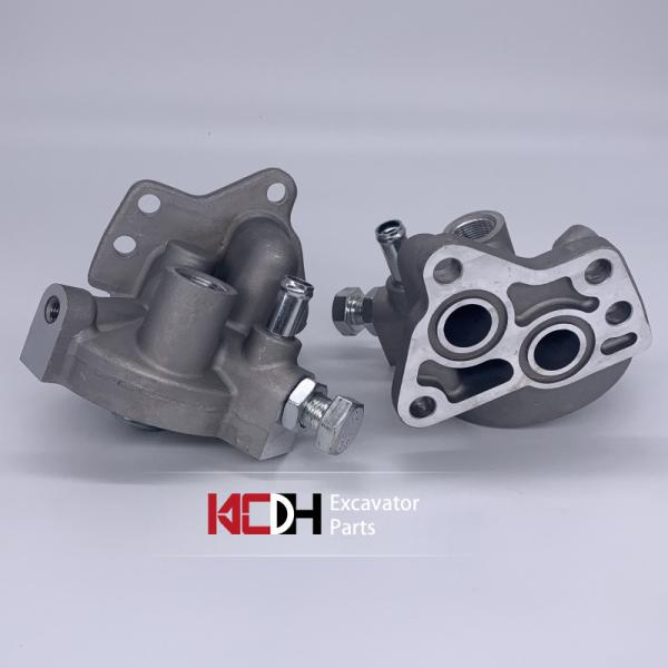 Основание 4-отверстия фильтра для масла 1R0739 частей 1R-0739 экскаватора  312D 320C 323D алюминиевое, соответствующее для собрания воздушного фильтра