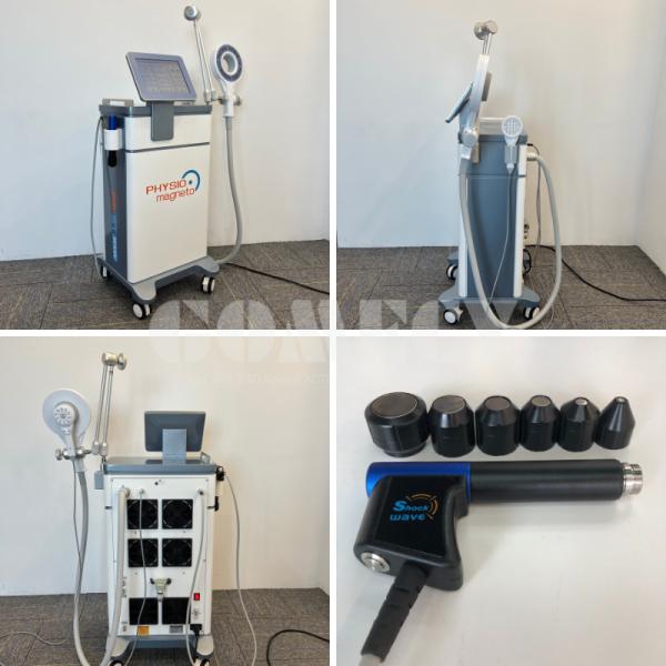 Deep Tissue Pain Relief with PMST Wave Magneto, Shockwave & Infrared High-Energy PMST Wave Magneto Therapy Plus Shockwave & Infrared Handle