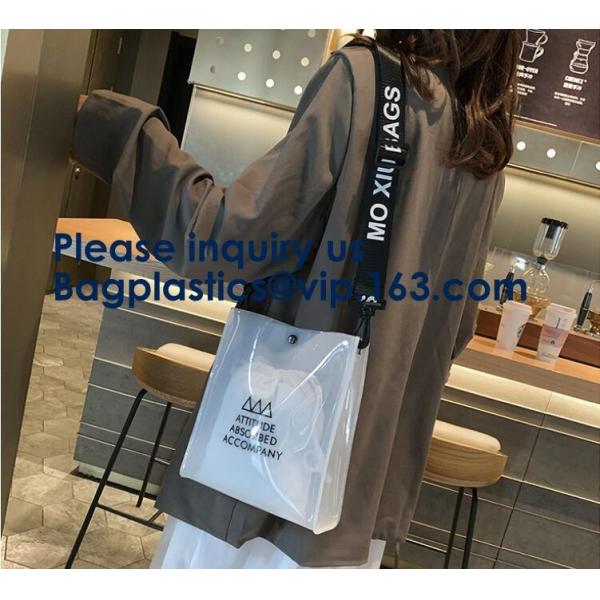 Vinyl Eco-friendly Colorful Hologram Pvc Laser Holographic Bag Tote Shopping Bag Beach Bag For Women