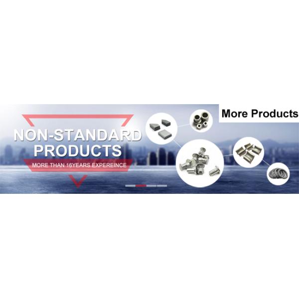 Wear Resistance Tungsten Carbide Mining Bits High Stability Long Life Circle