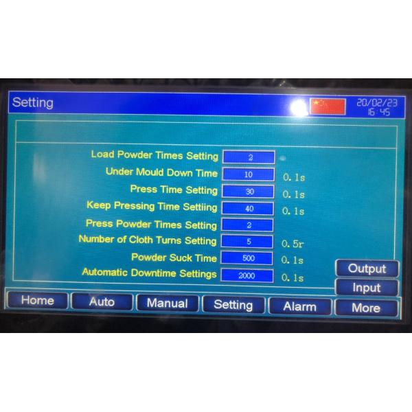 Машина прессы макияжа машины завалки порошка 7.5HP 7Mpa Semi автоматическая