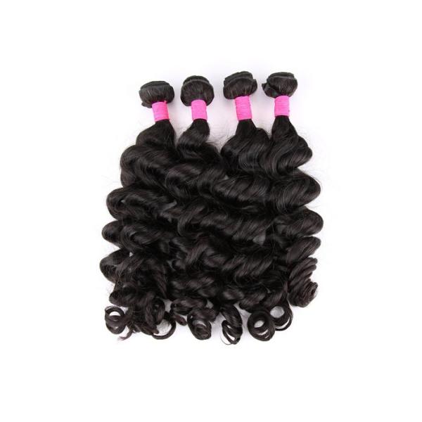 Brazilian Human Hair Weave Extensions Big Curly Can Be Dyed Permed And Bleached