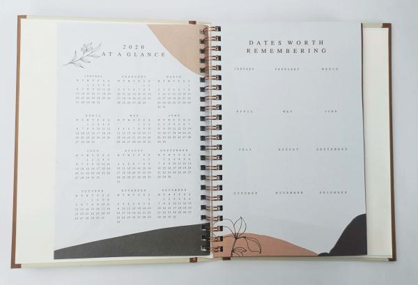 Diary Hardcover Notebook Printing Academic A5 Weekly Planner Checklist