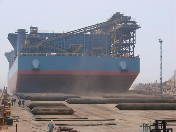 Bolsas a ar resistentes infláveis de lançamento da bolsa a ar do navio para levantar