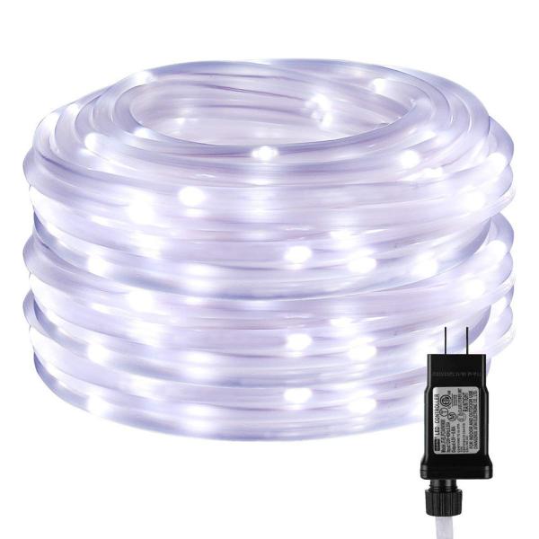 DC24V Rainbow LED Rope Lights Leather 10M 200 LED Outdoor String Light