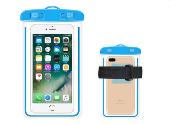 PVC waterproof bag diving kit touch screen swimming seal dustproof mobile phone bag